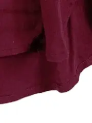 Vorschaubild 7 von Damen Bluse Rot Gr. 40 Viskose Langarm Casual