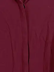 Vorschaubild 5 von Damen Bluse Rot Gr. 40 Viskose Langarm Casual