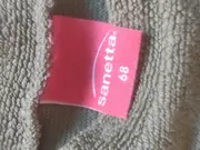 Vorschaubild 3 von Baby Pullover Gr. 68 Grün Frottee Langarm Shirt Sweater Uni Basic