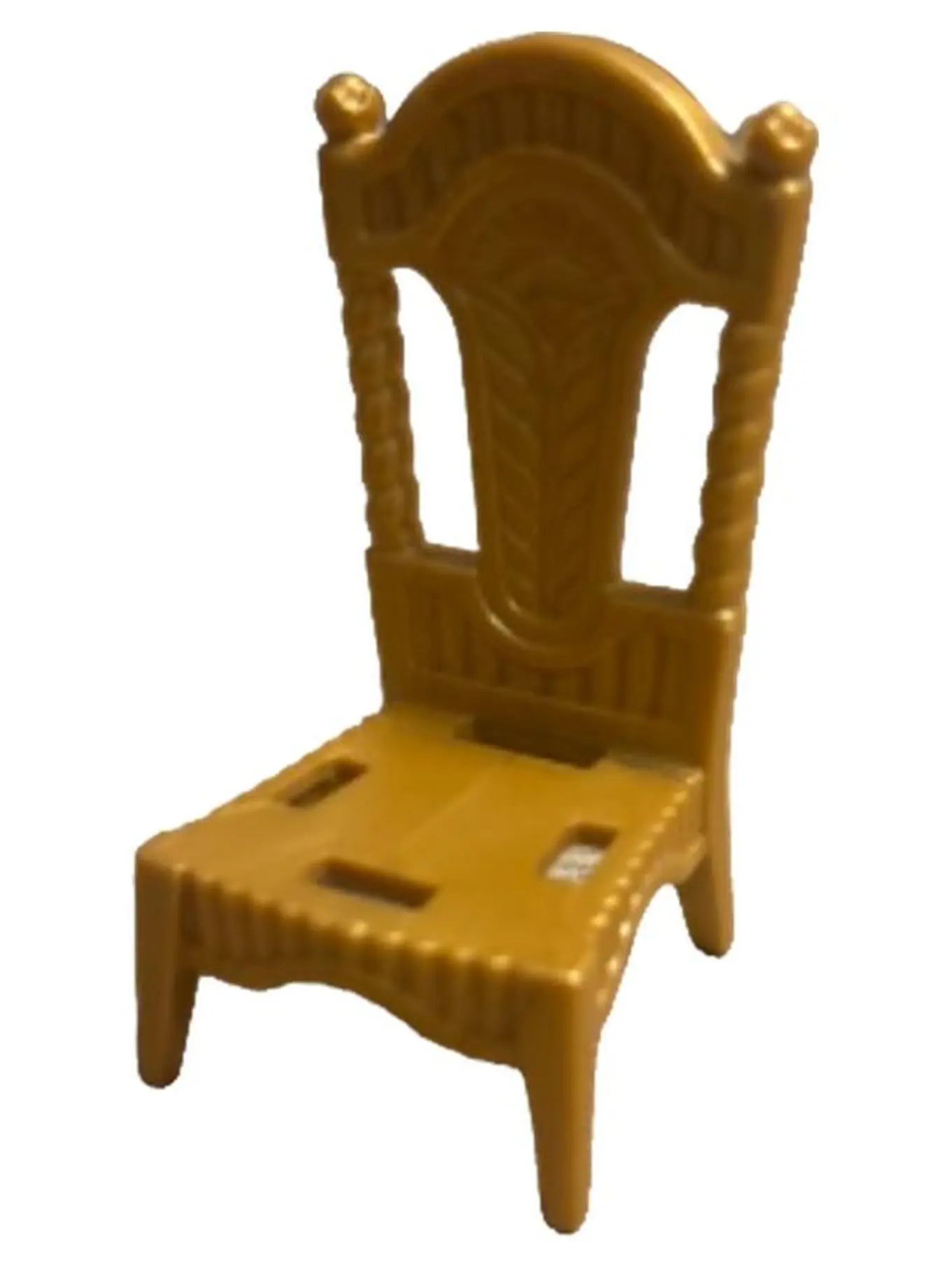 PLAYMOBIL Puppenhaus Dekoration Miniatur Stuhl Gold Klassisch Möbel
