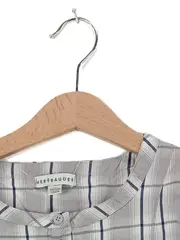 Vorschaubild 3 von Kinder Hemdbluse kariert Langarm Gr. 152 Casual Mehrfarbig