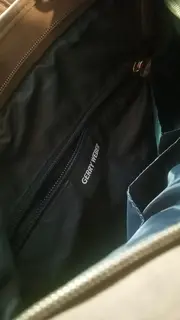 Vorschaubild 4 von Damen Umhängetasche Braun Taupe Crossbody Bag Lochmuster