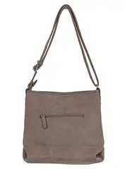 Vorschaubild 2 von Damen Umhängetasche Braun Taupe Crossbody Bag Lochmuster