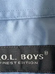 Vorschaubild 4 von Boys Hemd Jungen Gr. 128 Blau Slim Fit Business Baumwolle