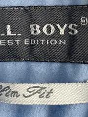 Vorschaubild 5 von Boys Hemd Jungen Gr. 128 Blau Slim Fit Business Baumwolle