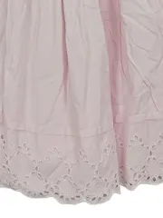 Vorschaubild 2 von Mädchen Sommerkleid Gr. 110 Rosa Lochstickerei Baumwolle