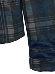 Vorschaubild 3 von Damen Blazer kariert Blau Gr. 32/XXS Modern