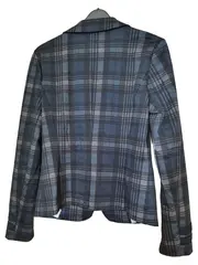 Vorschaubild 6 von Damen Blazer kariert Blau Gr. 32/XXS Modern