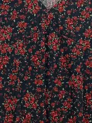 Vorschaubild 3 von Damen Sommerkleid Gr. 36/S Blumenmuster Mehrfarbig