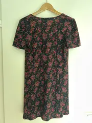 Vorschaubild 2 von Damen Sommerkleid Gr. 36/S Blumenmuster Mehrfarbig