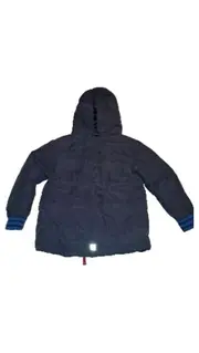 Vorschaubild 6 von Kinder Winterjacke Jungen Mädchen Kapuzenjacke Gr. 116 Blau Outdoor