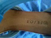 Vorschaubild 2 von Damen Sandalen Gr. 41 Blau Riemchen Keilabsatz Kunstleder