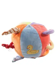 Vorschaubild 2 von Baby Kuscheltier Ball Mehrfarbig Ente Greifling Motorikspielzeug Stofftier