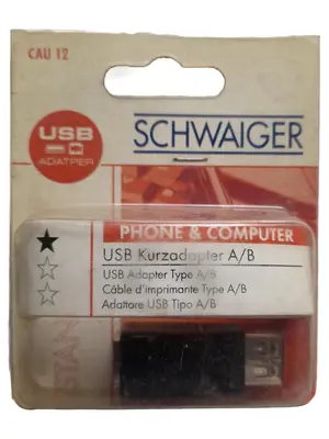 SCHWAIGER USB Adapter