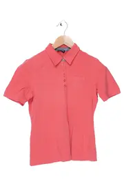 Vorschaubild 1 von Damen Poloshirt Gr. 36/S Rot Casual Sportlich Baumwolle
