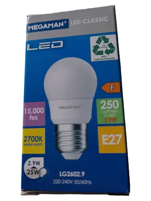 MEGAMAN LED Leuchtmittel