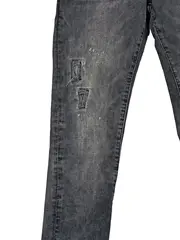 Vorschaubild 2 von Destroyed Jeans Kinder Hose Grau Gr. 152 Casual Baumwolle