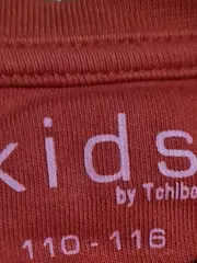Vorschaubild 4 von Kinder Langarmshirt Pinguin Motiv Rot Gr. 110/116 Baumwolle