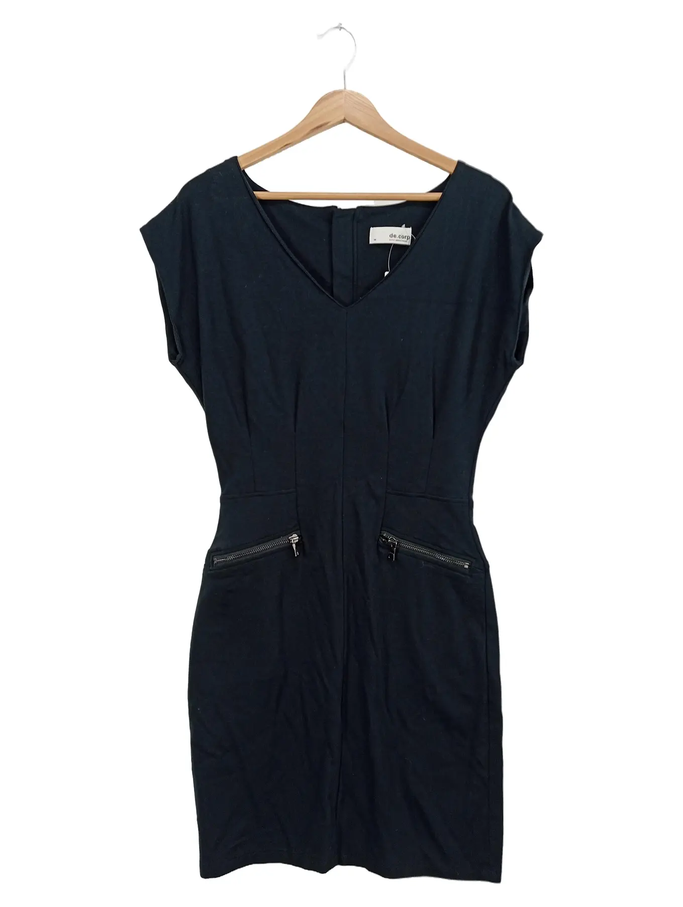 DE.CORP ESPRIT URBAN CASUAL DE.CORP ESPRIT Freizeitkleid Damen 38;M Schwarz Casual Reißverschluss