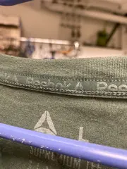 Vorschaubild 3 von Damen Sport Shirt Kurzarm Logo Print Grün Gr. 40/L