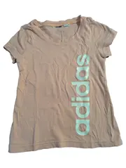 Vorschaubild 1 von T-Shirt Mädchen Kinder Gr. 134 Rosa Casual Logo-Print