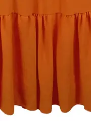 Vorschaubild 6 von SISSI OFFICIAL Damen Sommerkleid Orange Spitze Häkel Gr. XL Maxikleid