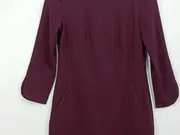 Vorschaubild 2 von Black Label Etuikleid Damen Gr. 32 Bordeaux Business Kleid