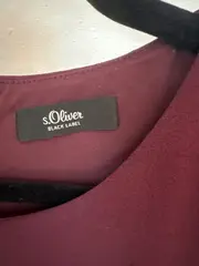 Vorschaubild 4 von Black Label Etuikleid Damen Gr. 32 Bordeaux Business Kleid