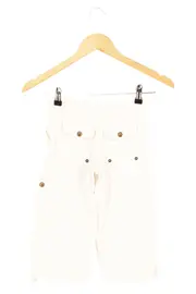 Vorschaubild 2 von Kinder Cargo Shorts Gr. 104 Weiß Baumwolle Casual