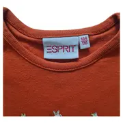 Vorschaubild 2 von Kinder T-Shirt Gr. 104 Orange Tiermotiv Kurzarm Baumwolle