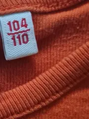 Vorschaubild 4 von Kinder T-Shirt Gr. 104 Orange Tiermotiv Kurzarm Baumwolle