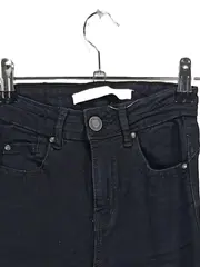 Vorschaubild 2 von Skinny Jeans Damen Schwarz Gr. W26 34 XS Baumwolle Stretch Alltag