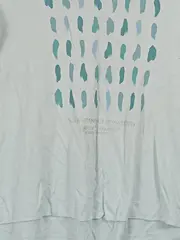 Vorschaubild 3 von Damen T-Shirt Gr. 38 M Türkis Casual Viskose Shirt