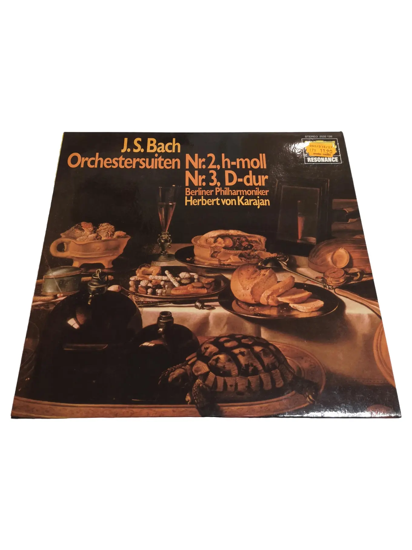 J.S. Bach Orchestersuiten Nr. 2 & 3 Vinyl Berliner Philharmoniker Karajan