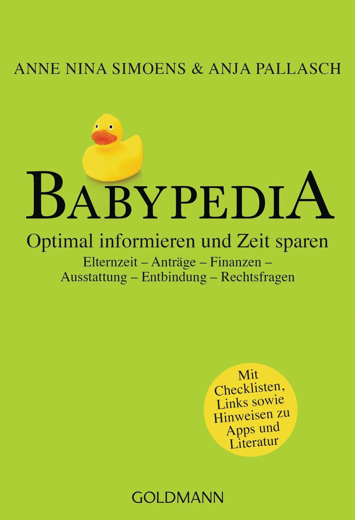 Babypedia Goldmann Ratgeber Schwangerschaft Elternzeit Finanzen Babyausstattung