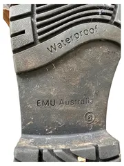 Vorschaubild 5 von Damen Stiefeletten Gr. 38 Braun Casual Fellbesatz