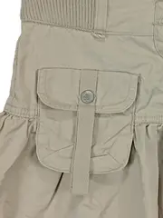 Vorschaubild 4 von ONEONE Cordrock Mädchen Gr. 152 Beige Baumwolle Minirock Casual