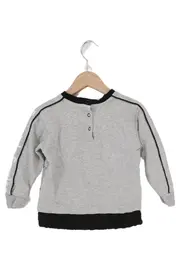 Vorschaubild 2 von Kinder Sweatshirt Gr. 86 Grau Skateboard Print Langarm