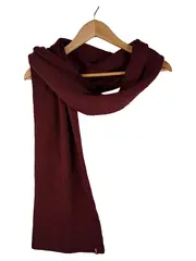 Vorschaubild 1 von Schal Strickschal Winterschal Bordeaux Rot Meliert 179cm Unisex