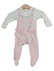 Vorschaubild 1 von Baby Body Set Mädchen Gr. 56 Mehrfarbig Sterne Schleifen
