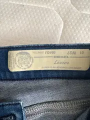 Vorschaubild 3 von Livier Damen Jeans W27 Blau Destroyed Super Slim Jegging Low Waist