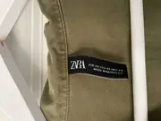 Vorschaubild 2 von Damen Blusenkleid Khaki Oliv Gr. XS Safari Lyocell
