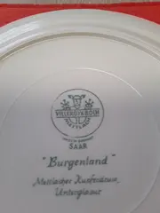 Vorschaubild 4 von Burgenland Wandteller Rosa Porzellan 19 cm Landschaft