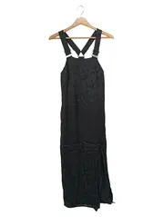 Vorschaubild 1 von & OTHER STORIES Strickkleid Damen 34/XS Schwarz Maxikleid Viskose