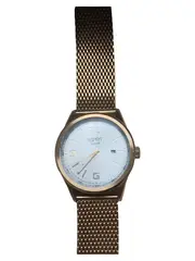 Vorschaubild 2 von Damen Armbanduhr Gold Edelstahl Modern Elegant Uhr