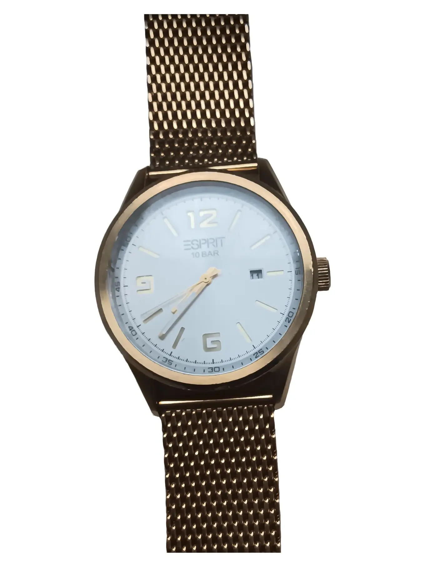 ESPRIT Damen Armbanduhr Gold Edelstahl Modern Elegant Uhr