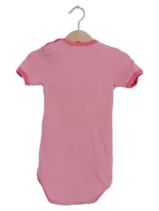 Vorschaubild 2 von Baby Body Gr. 104 Rosa Gestreift Pferdemotiv Baumwolle