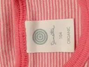 Vorschaubild 3 von Baby Body Gr. 104 Rosa Gestreift Pferdemotiv Baumwolle