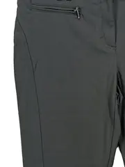 Vorschaubild 3 von Slim Fit Cargohose Damen Business Grau Gr. 38 Polyamid