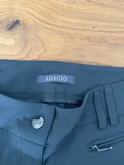 Vorschaubild 5 von Slim Fit Cargohose Damen Business Grau Gr. 38 Polyamid